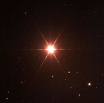 The Red-giant star Arcturas.